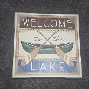 Welcome to the Lake Wall Art